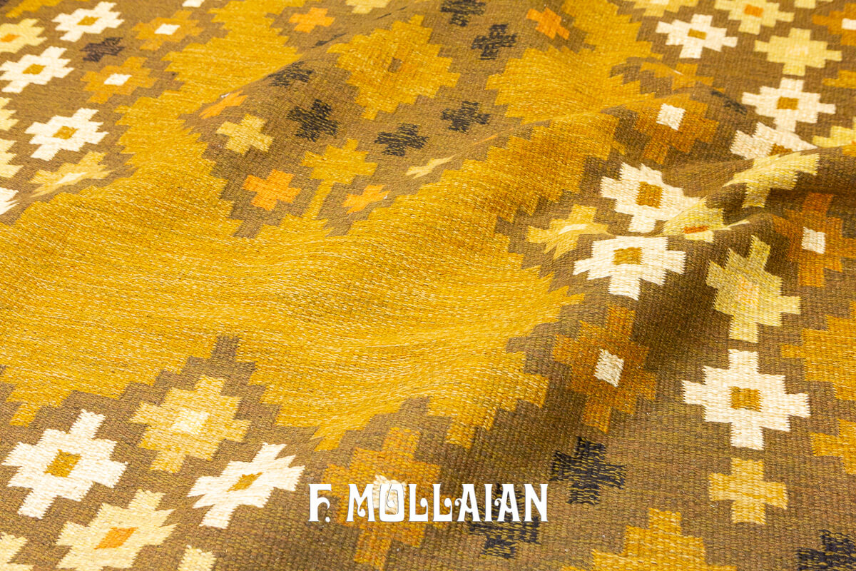 Scandinavian Rug Flat-weave n°:822328